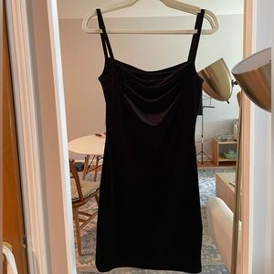 Black Velvet Dress